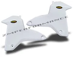 New Suzuki LT450R 06 - 09 White Plastic Radiator Air Scoops. Fixed Price $79.87.