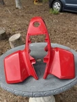 Kawasaki Genuine Front Fender Red 35004-1195C Free Shipping Shaw Cycle Fb Fs. Fixed Price $150.00.