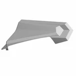 Polaris Oem Visor Center, Lh, Black Pearl Aapfaaf/abf/acf 5450039-666. Fixed Price $304.99.