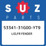 53341-31G00-YT9 Suzuki Lid,fr Fender 5334131G00YT9, New Genuine Oem Part. Fixed Price $41.34.