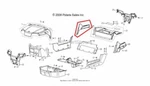 New Oem Polaris Rzr 170 Right Rear Side Panel Blue 2014 2015 2016 2017. Fixed Price $189.95.